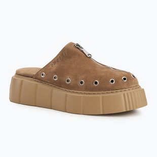 INUIKII női flip-flop Matilda Mule szarvasbőr szandál bézs