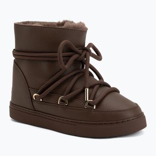 Női hótaposó INUIKII Full Leather dark brown
