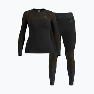 Női termikus fehérnemű szett ODLO Fundamentals Performance Warm black