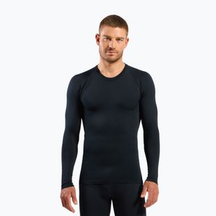 Férfi Termoaktiv pulóver ODLO Performance Warm Bl Top Crew Neck black
