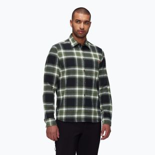 Férfi ing Mammut Trovat black/ marsh