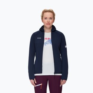 Női túra pulóver Mammut Aconcagua ML Hooded Jacket Women marine