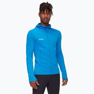Mammut férfi trekking pulóver Taiss Light ML kapucnis gleccser kék