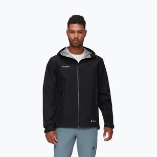 Férfi esőkabát Mammut Crater Light HS Hooded Jacket Men black