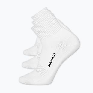 Zokni Mammut Everyday Quarter 3 pairs white/white/white