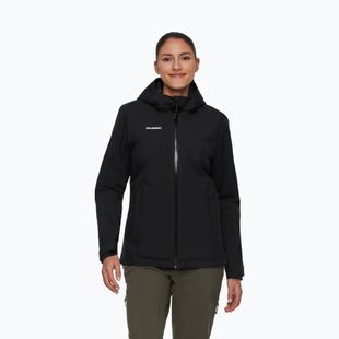 Női esőkabát Mammut Linard HS Thermo Hooded Jacket Women black