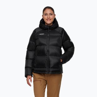 Női pehelydzseki Mammut Glacier Glow Insulation Hooded black