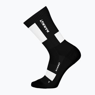 Zokni Mammut Mountaineering Lightweight Merino Crew black/white