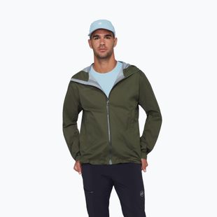 Férfi szélálló dzseki Mammut Ducan HS Hooded dark mesh