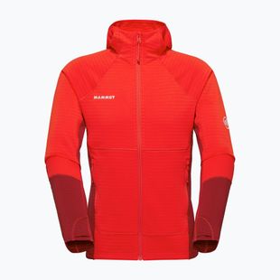 Férfi pulóver Mammut Taiss ML Hooded mammut red/dark mammut