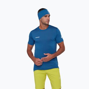 Férfi túrapóló Mammut Tree Wool FL tschiel