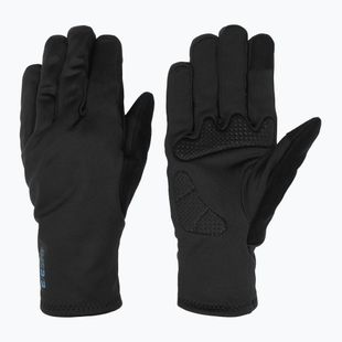 ASSOS Winter P1 fekete kerékpáros kesztyű