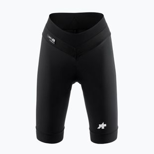 Női kerékpáros rövidnadrág ASSOS Uma GT S11 Half Shorts Long W black