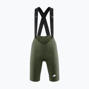 Női kerékpáros rövidnadrág ASSOS Uma GT S11 Bib Shorts W moss green