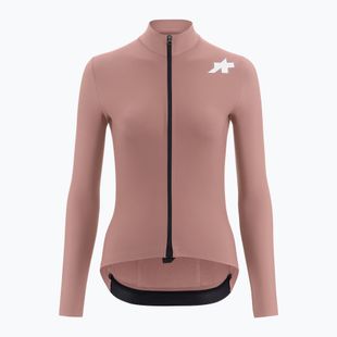 Női kerékpáros hosszú ujjú póló ASSOS Mille GT Spring Fall Jersey S11 blossom pink