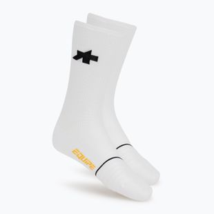 Zokni ASSOS Equipe Spring Fall P1 white