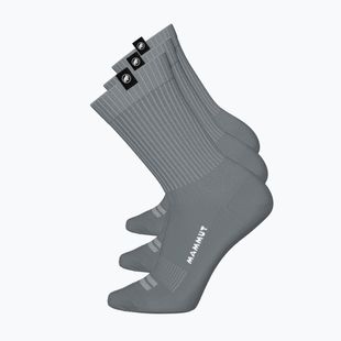Zokni Mammut Everyday Crew 3 pairs black/strata/white