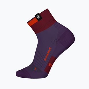 Zokni Mammut Hiking Merino Quarter Socks paloja/dark mammut red