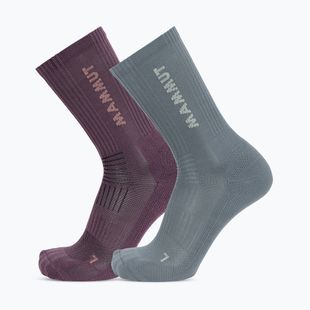 Zokni Mammut Multisport Crew Socks 2 pack paloja/strata