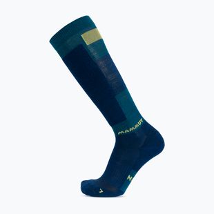 Zokni Mammut Freeski Merino Knee Socks marine/tschiel