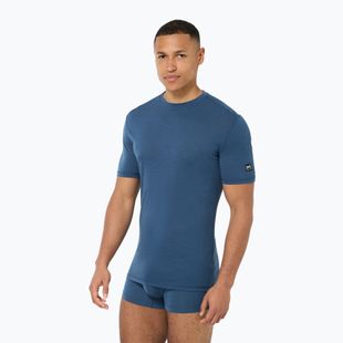 Férfi thermo póló super.natural Sierra 140 Tee cashmere grey melange