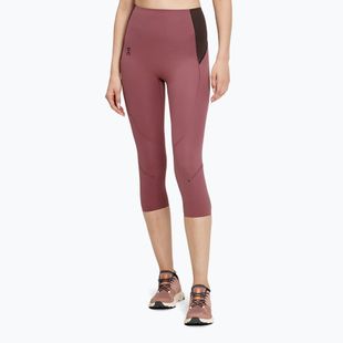 Női leggings On Movement 3/4 cherry/ox