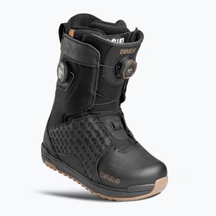 Férfi snowboard cipők ThirtyTwo Lashed Wide Double Boa black/black/gum