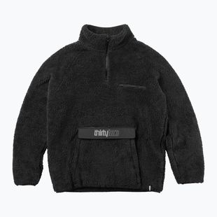Férfi polár pulóver ThirtyTwo Rest Stop Pullover black