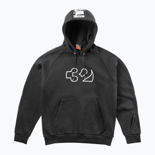 Férfi kapucnis pulóver ThirtyTwo Team Tech Hoodie black