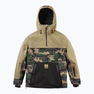 Férfi snowboarddzseki ThirtyTwo Light X Walker Anorak camouflage