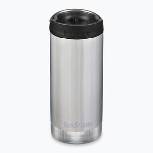 Klean Kanteen TKWide Cafe Cap 355 ml-es, csiszolt rozsdamentes acél termo bögre