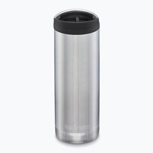 Klean Kanteen TKWide Cafe Cap 473 ml-es, szálcsiszolt rozsdamentes acél termo bögre