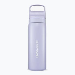 LifeStraw Go 2.0 Acél utazó palack szűrővel 500 ml provence lila