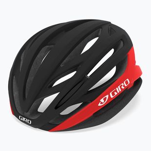 Kerékpáros sisak Giro Syntax Integrated MIPS matte black/bright red