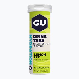 Izotóniás ital GU Hydration Drink 12 tabletta citrom/lime