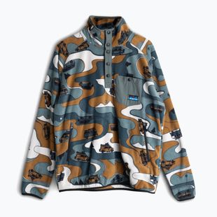KAVU férfi teannaway dream van glen fleece pulóver