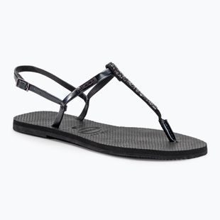 Havaianas You Riviera szandál kristály fekete