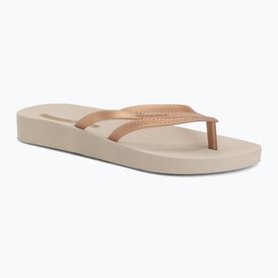 Női flip-flop papucsok Ipanema Bossa Soft V beige/gold