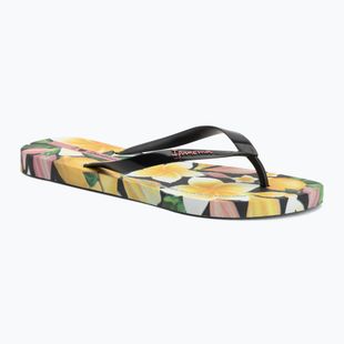Női flip-flop papucsok Ipanema Arte black/yellow/pink