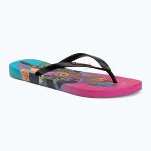 Női flip-flop papucsok Ipanema Graffiti V pink/black/blue