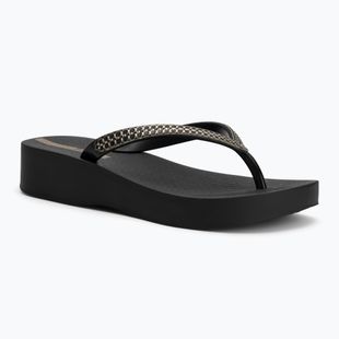 Női flip-flop papucsok Ipanema Mesh XI Plat black/black/gold