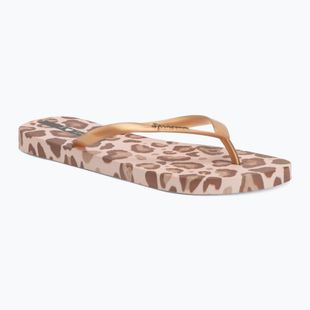 Női flip-flop papucsok Ipanema Animal Print beige/gold
