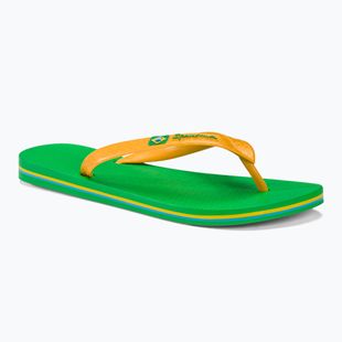 Férfi flop-flop papucs Ipanema Clas Brasil II AD green/yellow