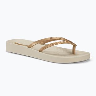 Női flip-flop papucs Ipanema Bossa Soft V beige/gold