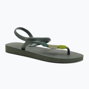 Havaianas Flash Urban Plus női szandál oliva zöld