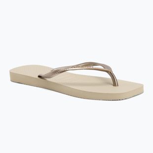 Női Havaianas Slim Square flip flop homok szürke
