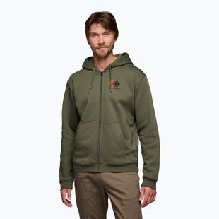 Férfi Black Diamond Faded Full Zip Hoody tundra melegítőfelső