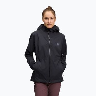 Férfi esőkabát Black Diamond Fineline Stretch fekete