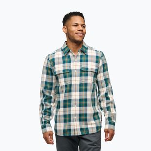 Férfi Black Diamond Project Twill tomboló tenger/henna trekking póló