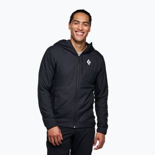 Férfi Black Diamond First Light Hybrid Hoody fekete